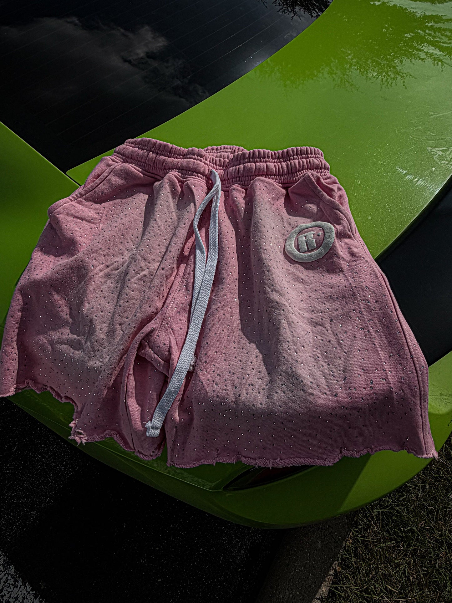 ‘pink rose’ shorts