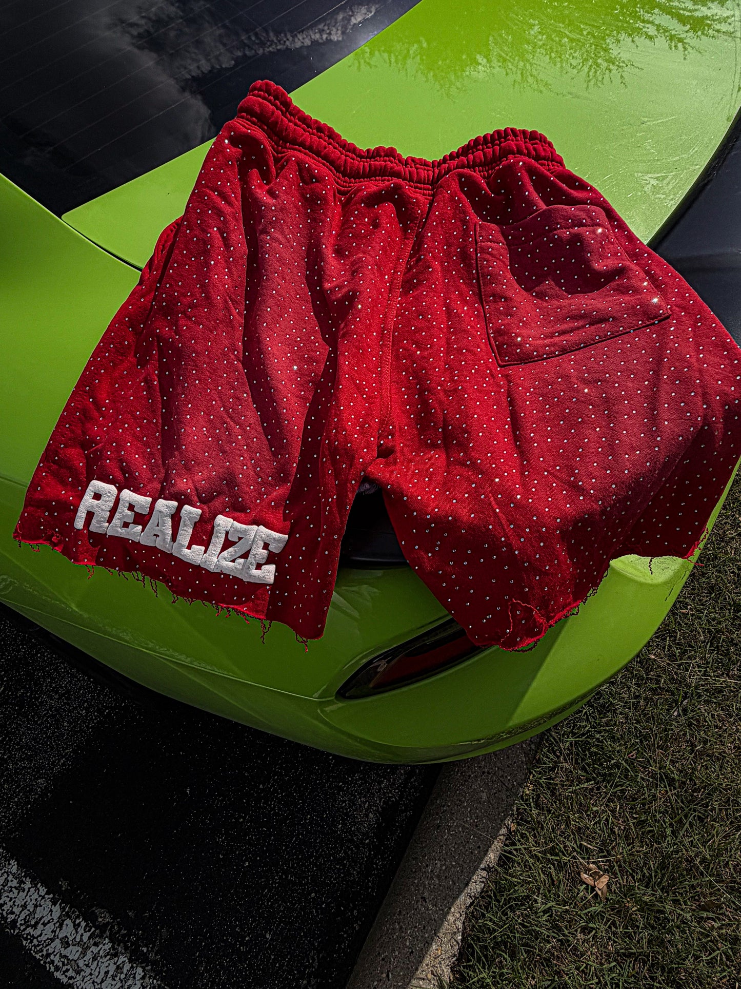 ‘cherry’ shorts
