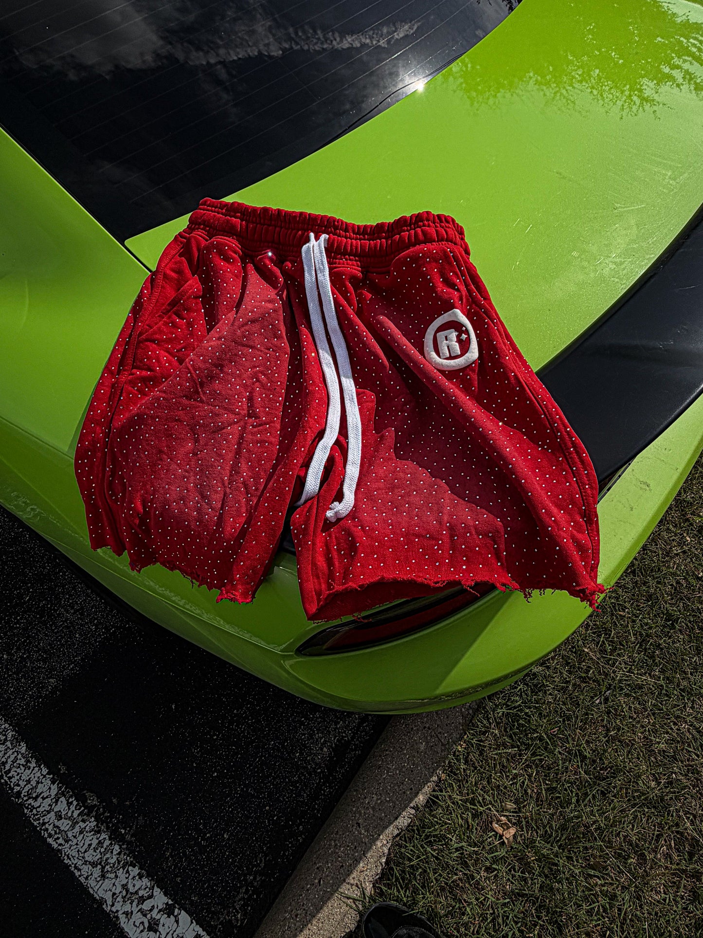 ‘cherry’ shorts